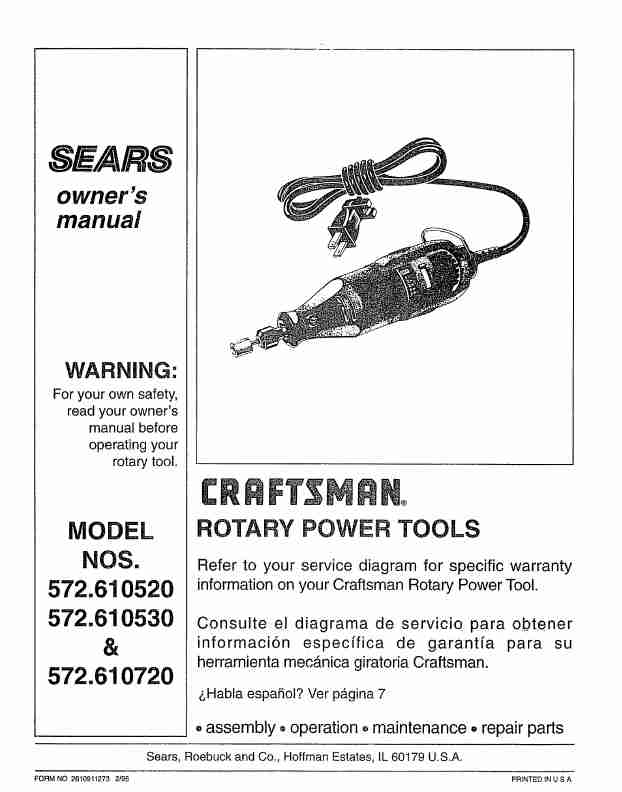Craftsman Drill 572 610520-page_pdf